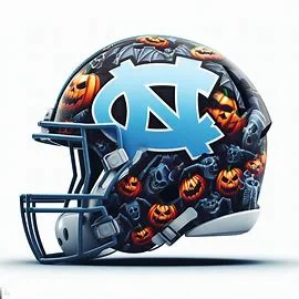 North Carolina Tar Heels Halloween Concept Helmets