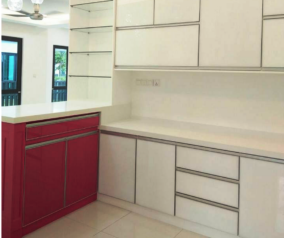 50 kabinet  dapur minimalis dari kayu aluminium modern 