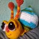 Caracol, Snail. Amigurumi