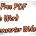 3 Free PDF To Word Converter Website (2019)