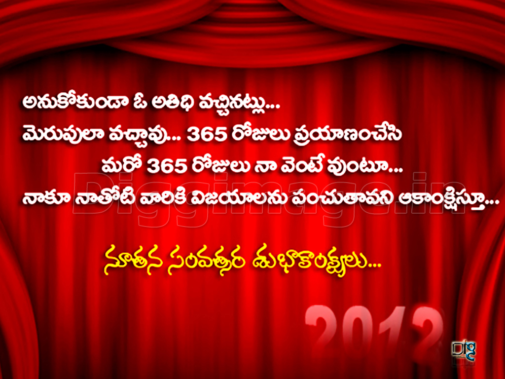 Telugu Birthday Greetings