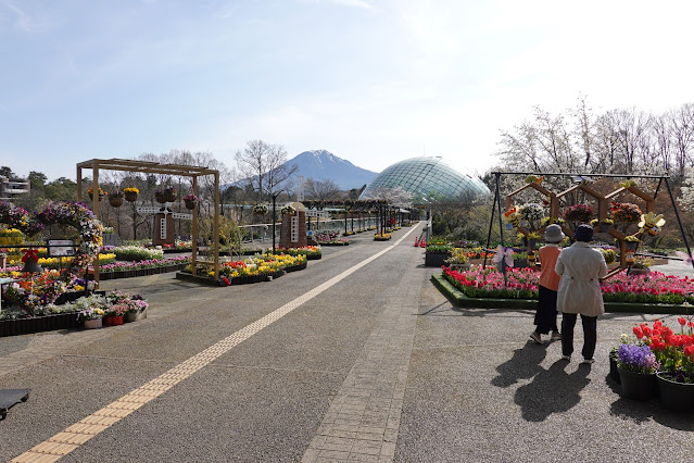 鳥取県西伯郡南部町鶴田 とっとり花回廊 エントランス