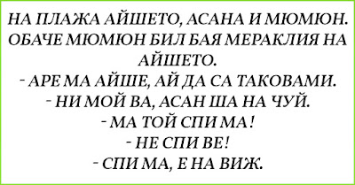 [Брутален ВИЦ] На плажа Айшето, Асана и Мюмюн