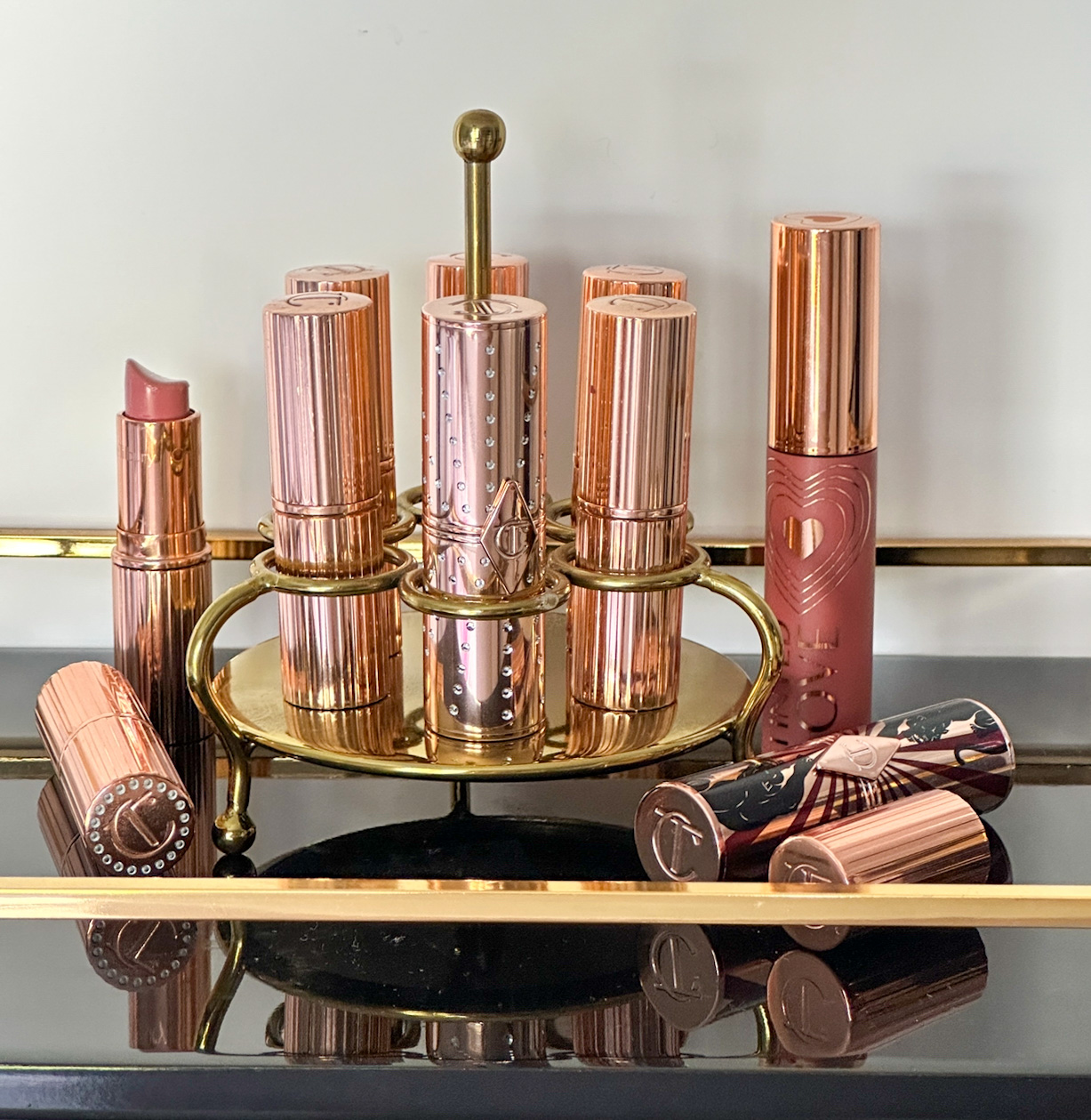 My top 10 Charlotte Tilbury nude lipsticks (with swatches).