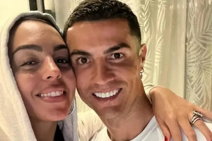 Ronaldo relaxes with Georgina ahead of Portugal's last-16 match with Switzerland