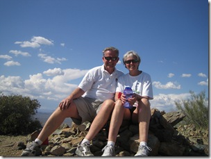 Top of Daisy Mountain