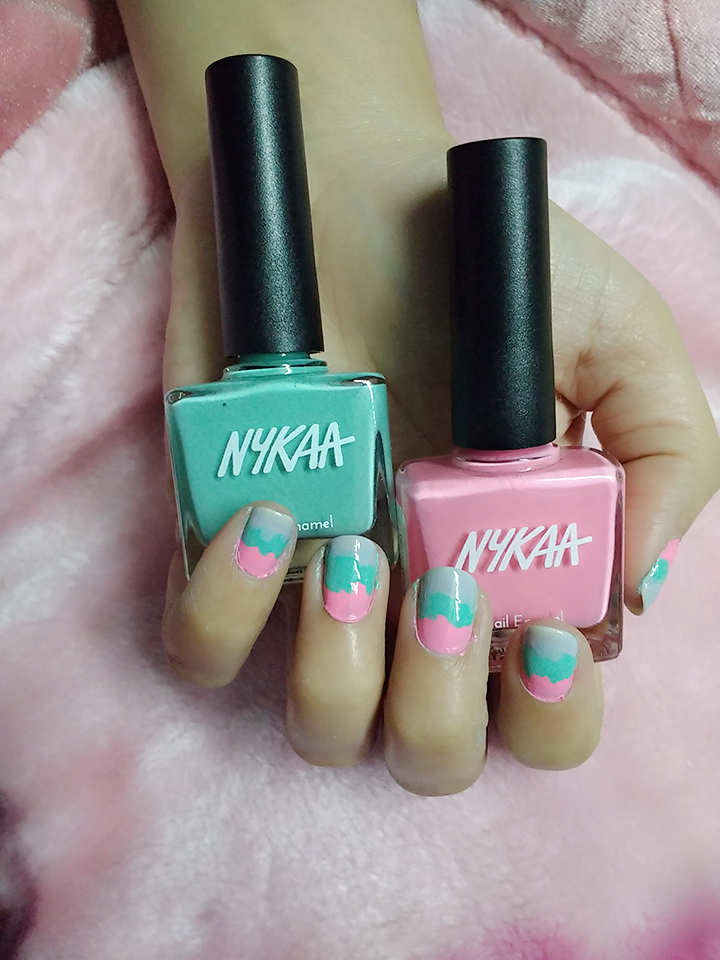 Nykaa Pastel Nail Polish Collection: Review, swatches and nail art ideas