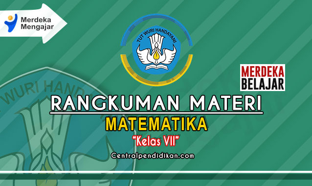 KUMPULAN Rangkuman Matematika Kelas VII Kurikulum Merdeka PDF