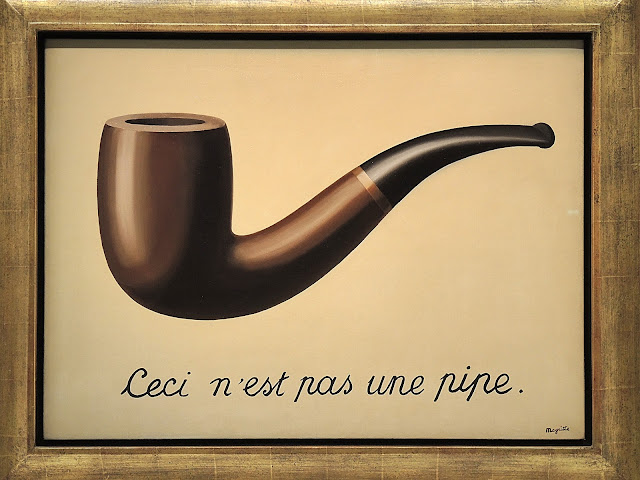 Parijs: Magritte in Centre Pompidou op kerstdag