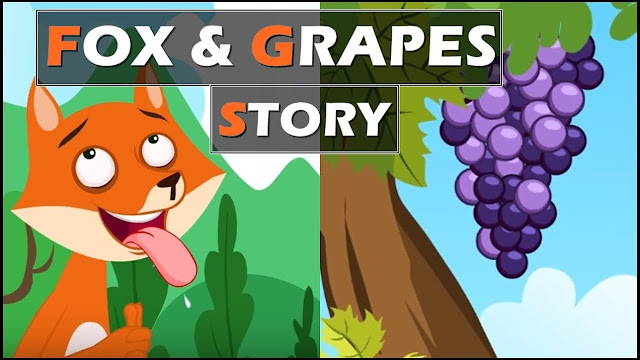 Fox And Grapes Story In Hindi