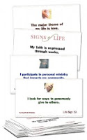 Free Signs of Life Reference Cards