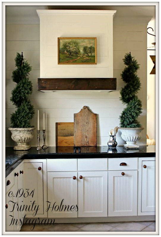 Farmhouse Kitchen-From My Front Porch To Yours-How I Found My Style Sundays- c.1934 Trinity Holmes Instagram