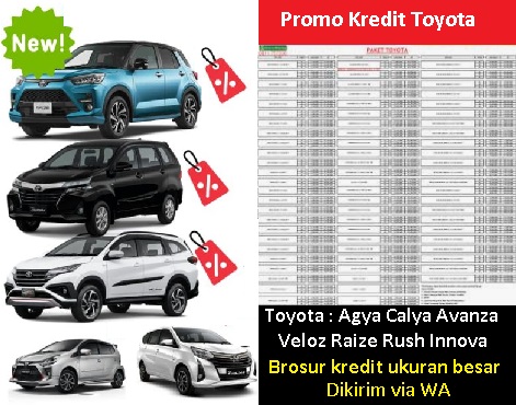 Harga Mobil Toyota Calya Surabaya Brosur Kredit