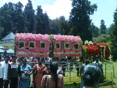 Ooty flower show-train