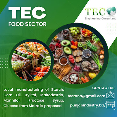 Industrial Projects: Poultry, Chemical, Pharma, Food, Environmental Solutions, Health, Packaging.   Feasibility Study available:  Corn Oil, Crystalline Glucose, Maltodextrin, Fructose Syrup, Mannitol, Sorbitol, Xylitol, Corn Gluten Feed, Amino Acid, Lysine, Threonine, Tryptophan, Methionine, Probiotics, Enzymes–Cellulase, Protease, Citric Acid, Edible Dry Yeast, Sodium GluconatE, Lactic Acid, Dextrin, Modified Starch, Isomalto-Oligosaccharide, Vinasse BioFertilizer (Potassium Fulvic Acid)