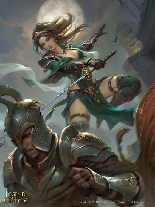 Fajareka Setiawan artstation arte ilustrações fantasia games mulheres legend cryptids