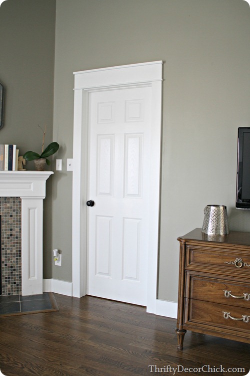 replacing skinny door trim