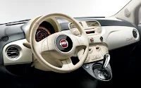 Fiat 500c dash