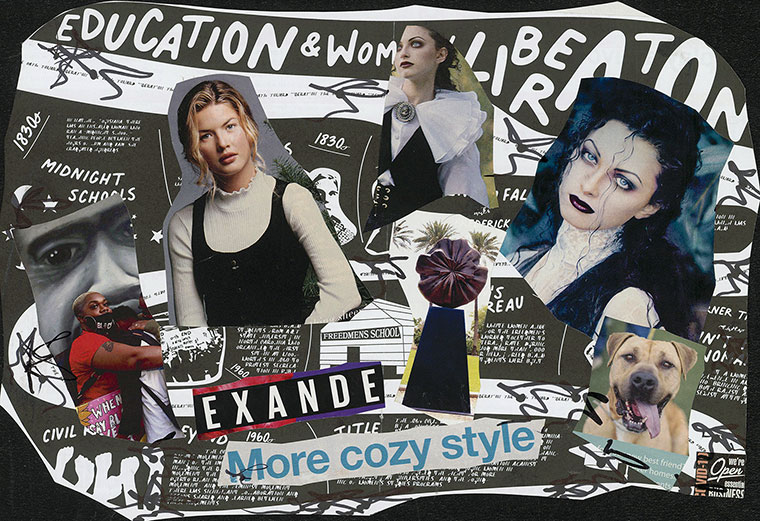 Collage by Karen Miller Wyse © 2022