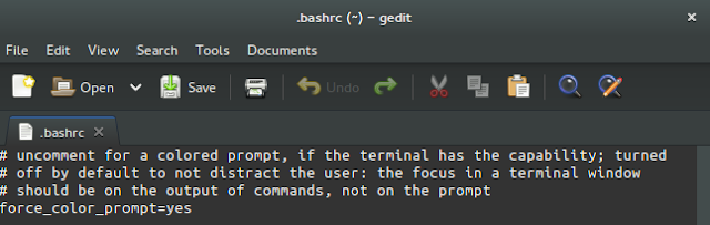 Cara Membuat text Pada Terminal Debian/Ubuntu Menjadi Berwarna