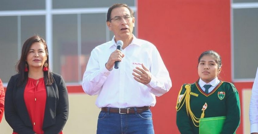 Con buena educación vamos a desterrar la corrupción, sostuvo el Presidente Martín Vizcarra