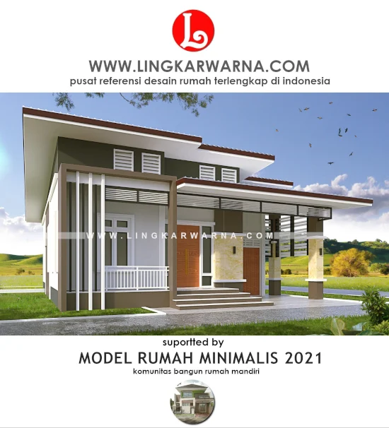 Desain rumah minimalis 1 lantai