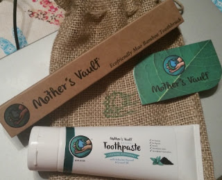 Mother's Vault All Natural Charcoal Toothpaste! set