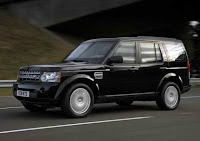 Land Rover Discovery 4 armoured vehicle