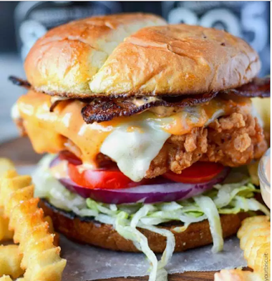SPICY BUTTERMILK FRIED CHICKEN SANDWICH #dinner