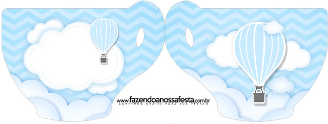 Flying in Light Blue: Free Printable Invitations.