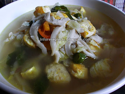 Cara Membuat Sayur Tahu Putih Jamur Tiram Resep Kuah Bening