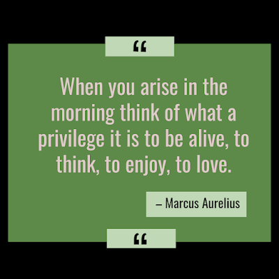 powerful morning inspirational quotes - marcus aurelius - when you arise in the morning