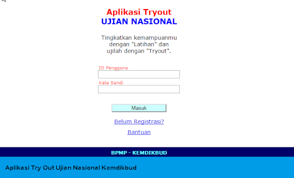 Info Un - Aplikasi Latihan Ujian Try Out Ujian Nasional Kemdibud