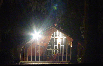The Chapel of Our Savior by night