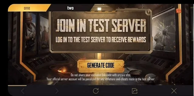 What is the invitation code for PUBG Mobile 1.2 beta version