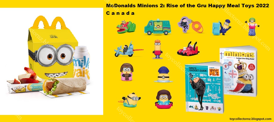 McDonalds 2020 Minions 2 The Rise Of Gru Half Set #25-#48 