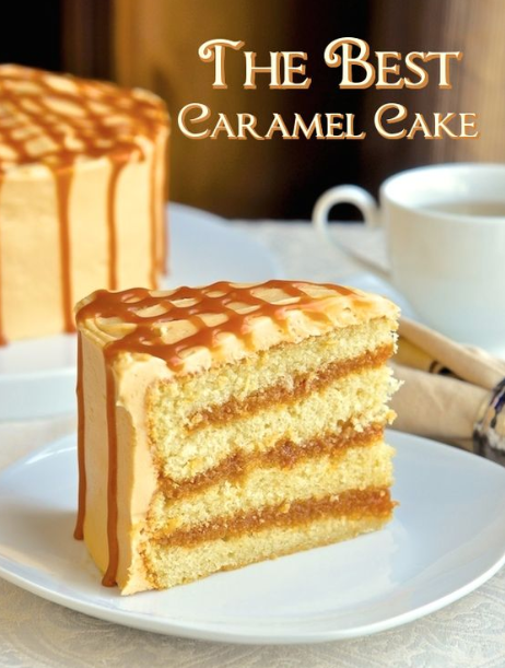 THE BEST CARAMEL CAKE