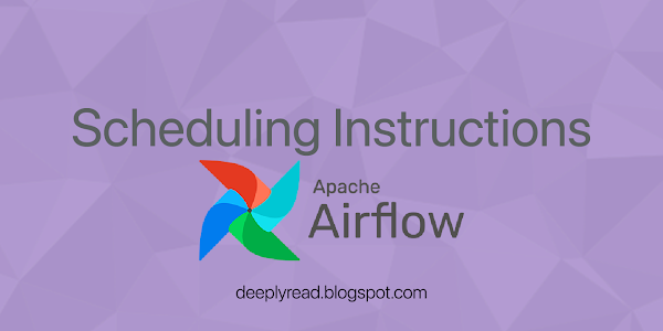 Scheduling Instructions in Apache Airflow DAG