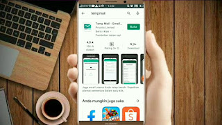 download aplikasi Tempmail di Play Store