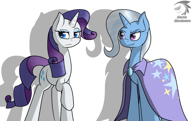 https://mechanized515.deviantart.com/art/Rarity-And-Trixie-454958631