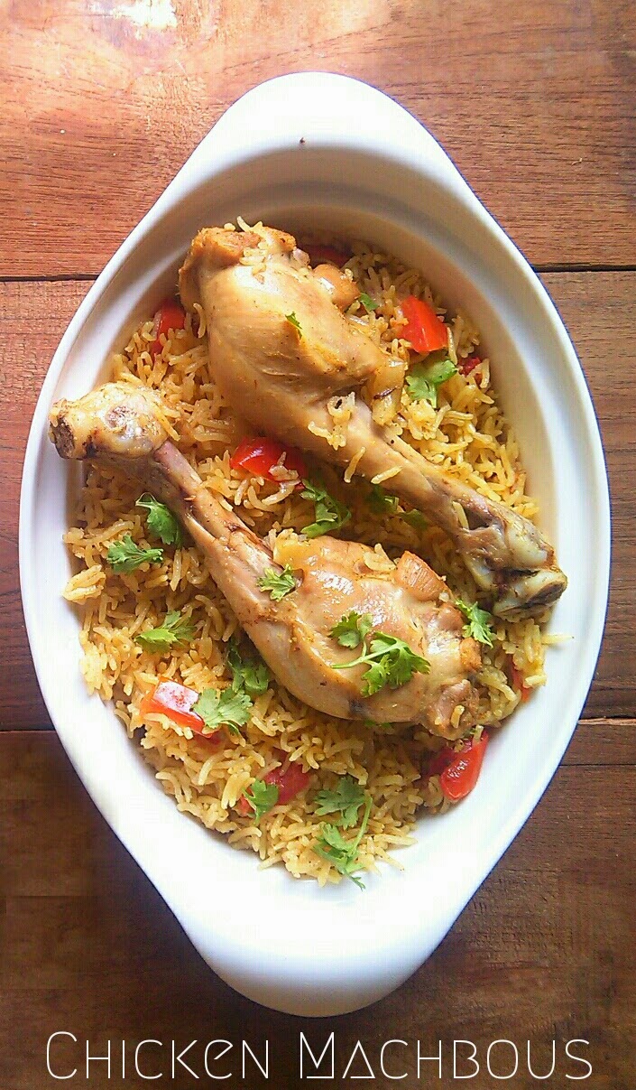 Chicken Machbous | Bahraini Chicken and Spicy Rice Recipe.