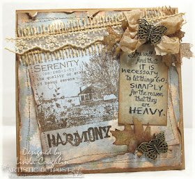 Stamps - Artistic Outpost Serenity, Chalkboard Wisdom, Ephemera Backgrounds