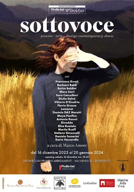 Torna dal 16 dicembre l’evento "SOTTOVOCE" tra Poesia, Arte Contemporanea e Design. Diciotto gli artisti internazionali attesi per la seconda edizione