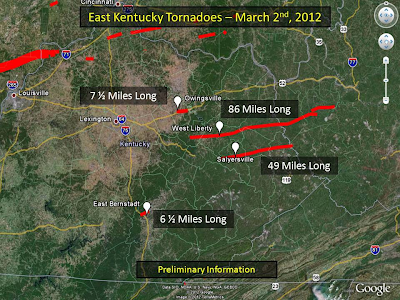 The High Knob Landform Major Severe Outbreak Of Early March 2012