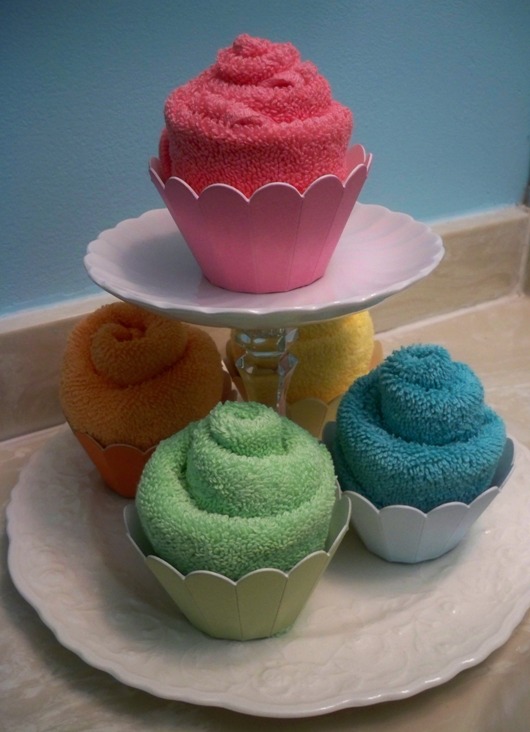 Cupcake Towel