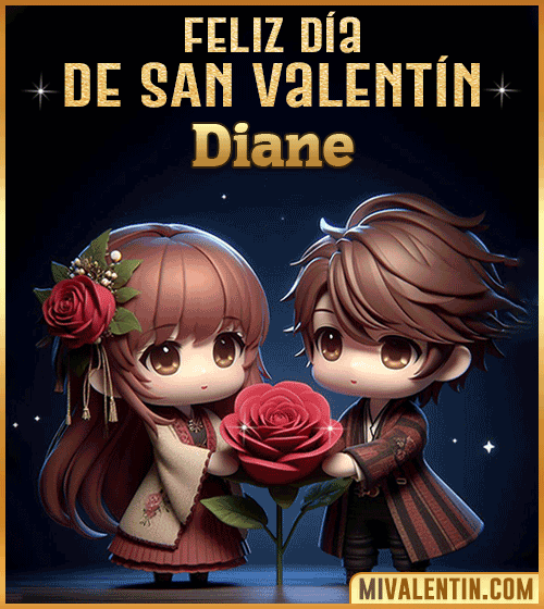 Imagen Gif feliz día de San Valentin Diane
