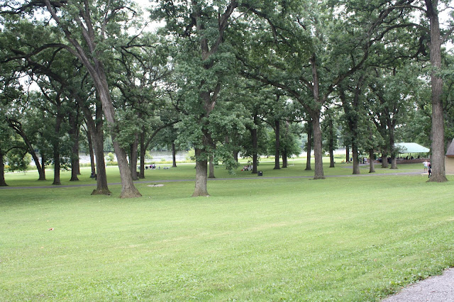 Picnic area Fabyan Forest Preserve