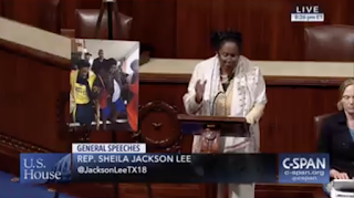 Rep. Sheila Jackson Lee Kneels On House Floor In Support Of NFL Players (Video)