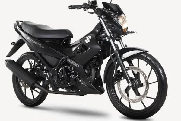 Akan ada Suzuki Satria F 150 Injeksi Warna Black Predator