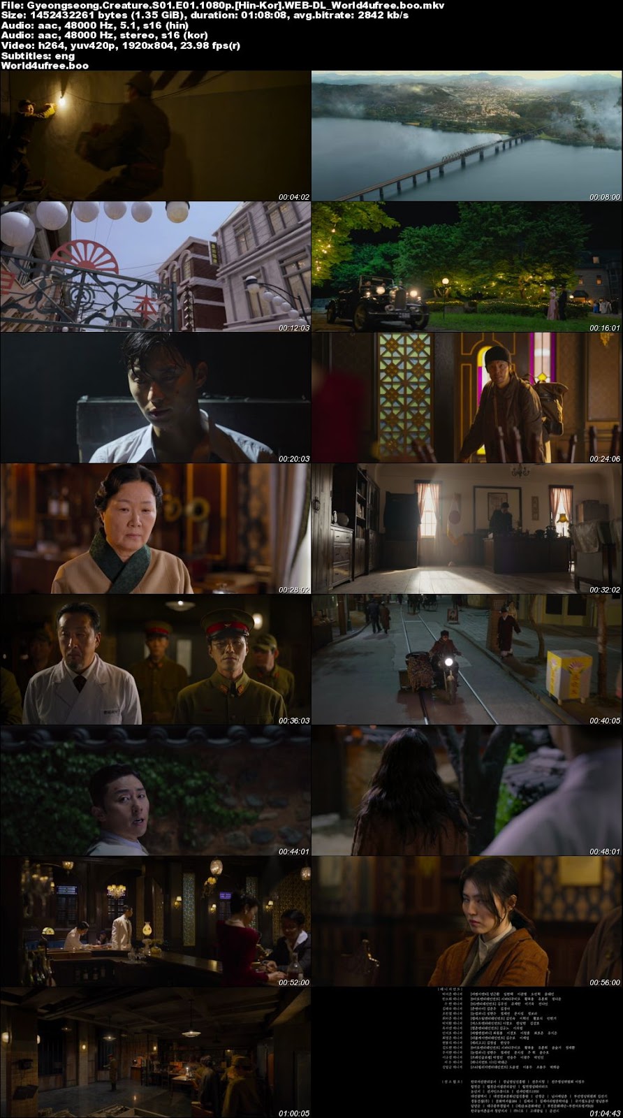 Gyeongseong Creature S01 Poster